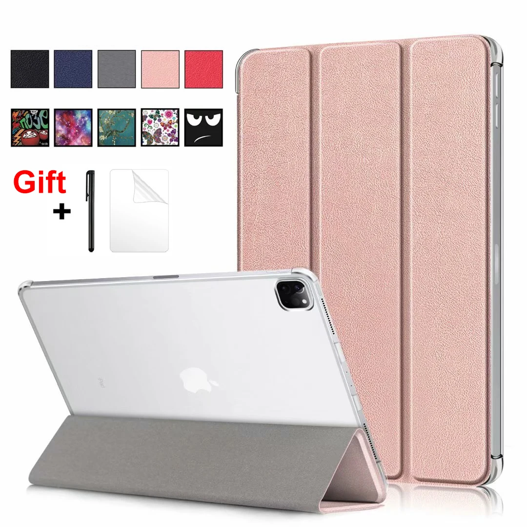 Чехол для iPad Pro 12 9 2020 2018 ударопрочный Прозрачный чехол дюйма 4-го поколения с