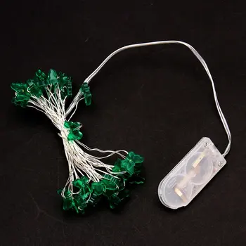

2m 20 LED Butterfly String Light Battery Operated Copper Wire Home Decor Light Festival Fairy Light for Wedding Party