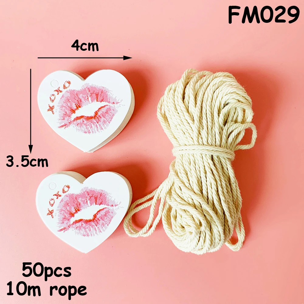 FM029 50 шт. бумажные бирки рождественские праздники белые подарочные бумажные бирки Подарочная коробка бумажные карточки DIY этикетки ручной работы decoracao бассейн праздничные ярлыки - Цвет: FM029