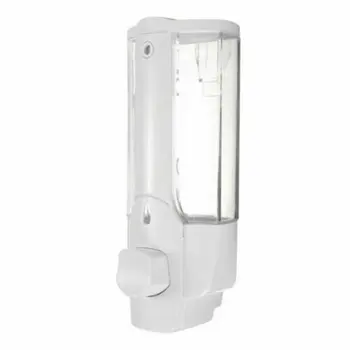 

350ml Wall Mounted Soap Dispenser Shampoo Soap Dispenser Manual Hand Bathroom Shower Manual Liquid Lotion Pump