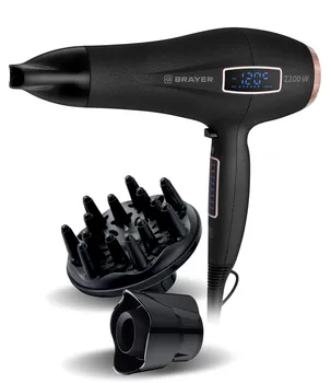 

Hair Dryers BRAYER health and beauty hair dryer brush styling hairstyle play up