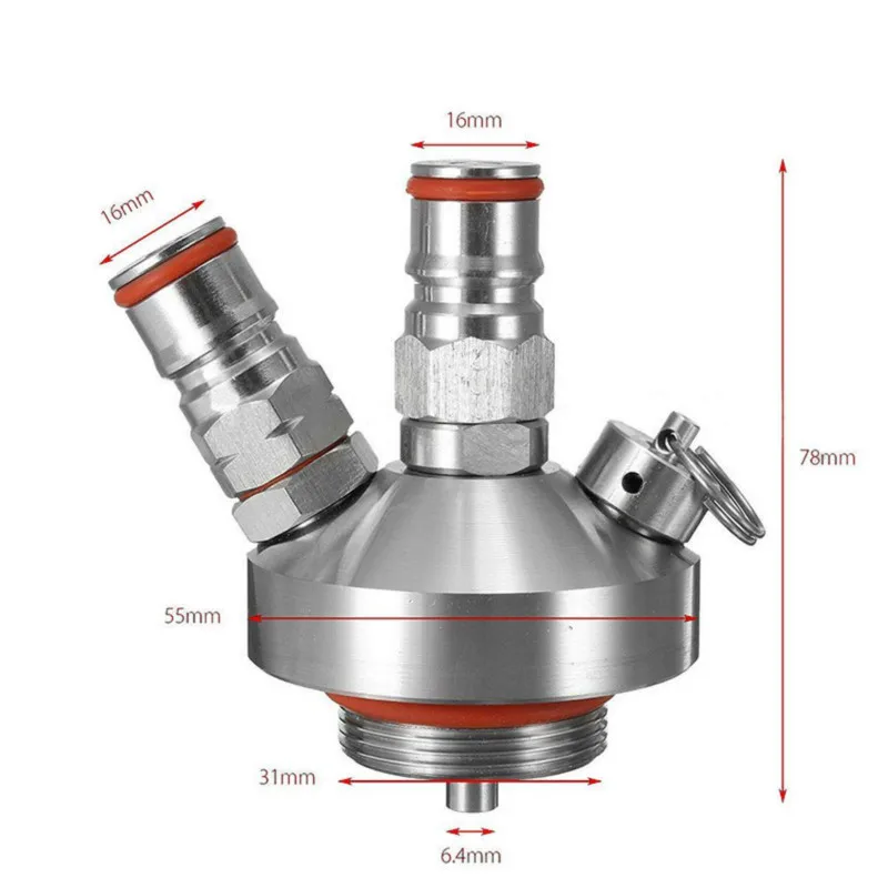 Ball lock mini keg dispenser growler beer mini keg tap dispenser house beer accessories stainless steel