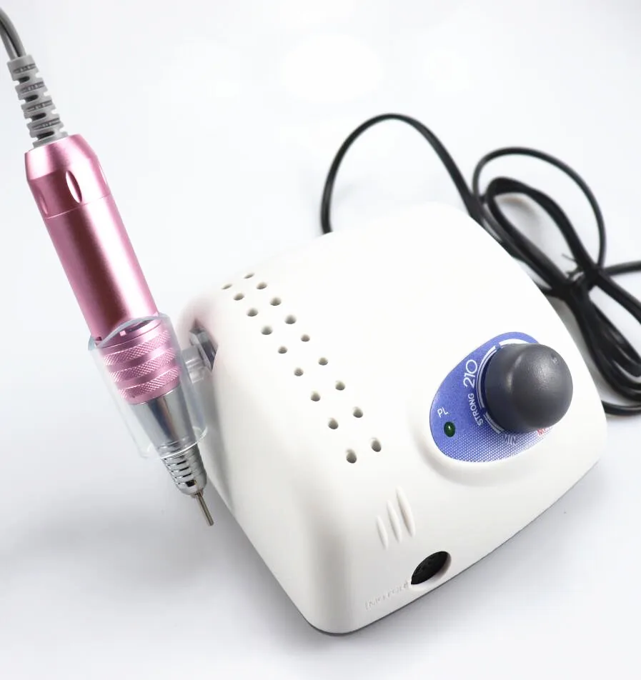 35000RPM STRONG 210 Micromotor Handpiece &  Control Box Electric Nail Drill Machine Manicure Nail Art Equipment 4