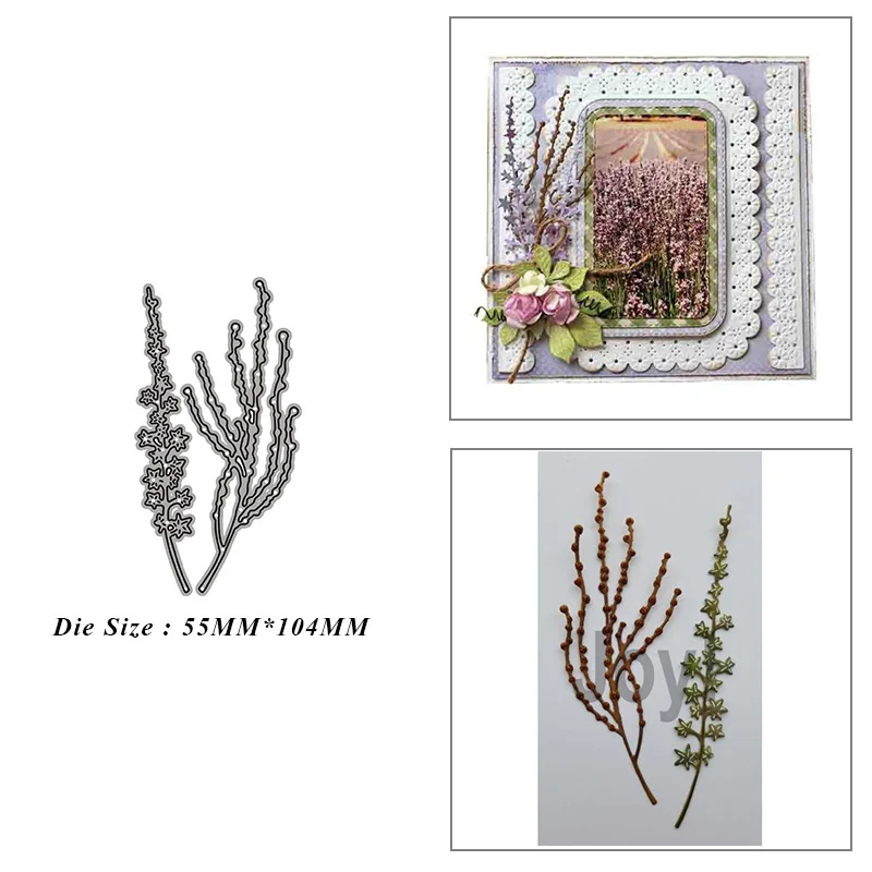 

Branch Tree Vine Metal Cutting Dies for DIY Scrapbook Album Paper Card Decoration Crafts Embossing 2021 New Dies