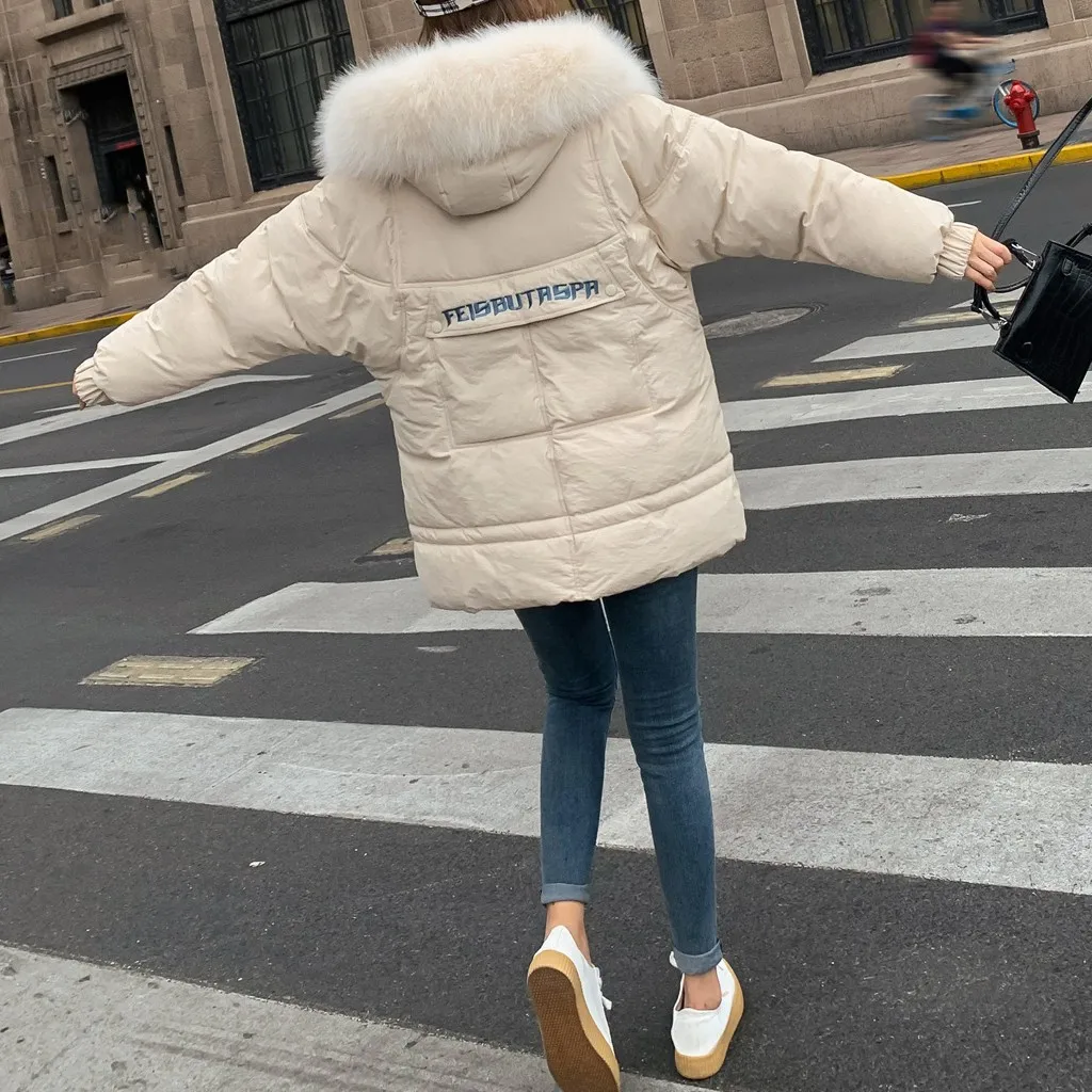 CHAMSGEND пальто, Женское зимнее плотное пальто, теплое приталенное пальто с капюшоном, женская зимняя верхняя одежда, пальто, теплая хлопковая стеганая куртка