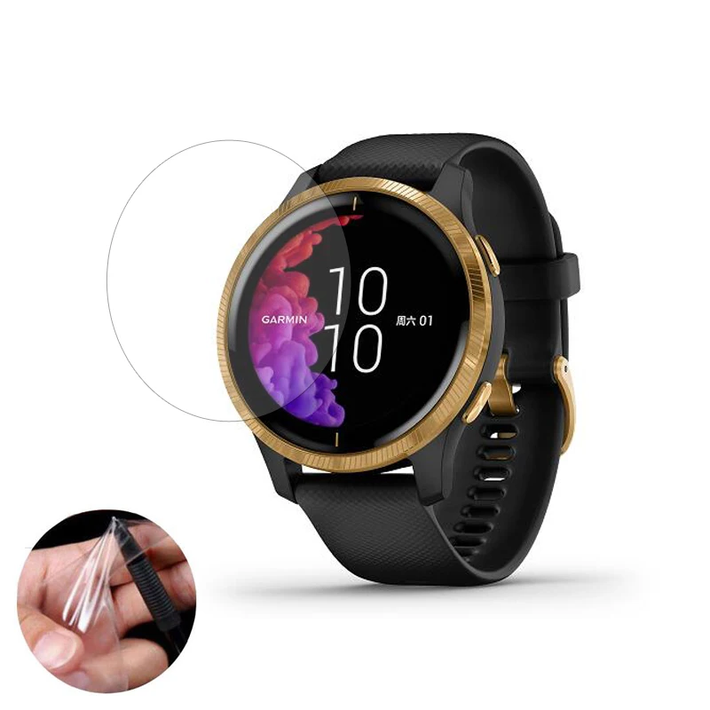 2 шт. мягкая прозрачная защитная пленка для экрана Защита Garmin Вену Смарт-часы