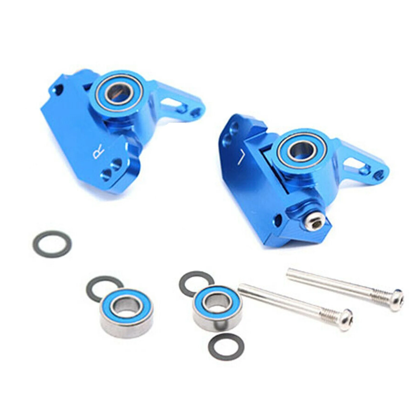 Aluminum Alloy Front Steering Cup Mount Set for Traxxas Slash 2WD RC Car Truck 