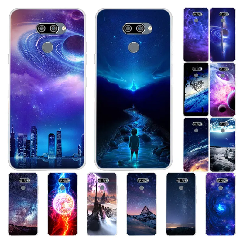 Чехол для LG K50 мягкий чехол Q60 Бампер Q 60 Coque Star LGK50|Бамперы| |