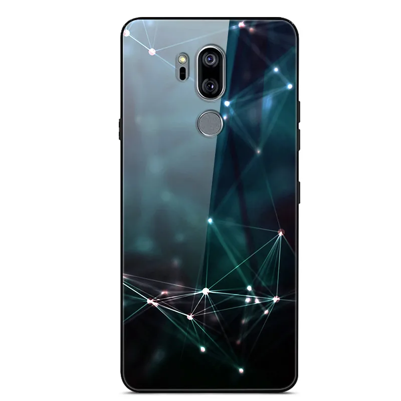 29 Для LG G7 ThinQ чехол закаленного стекла задняя твердая Крышка для Funda LG G7 ThinQ G710 чехол для телефона бампер для LG G7 ThinQ крышка G7+ 6,1" - Цвет: 29