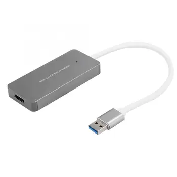 

HDMI to USB3.0 UVC Video Capture Card Aluminum Alloy Box for Windows video editing and live streaming software