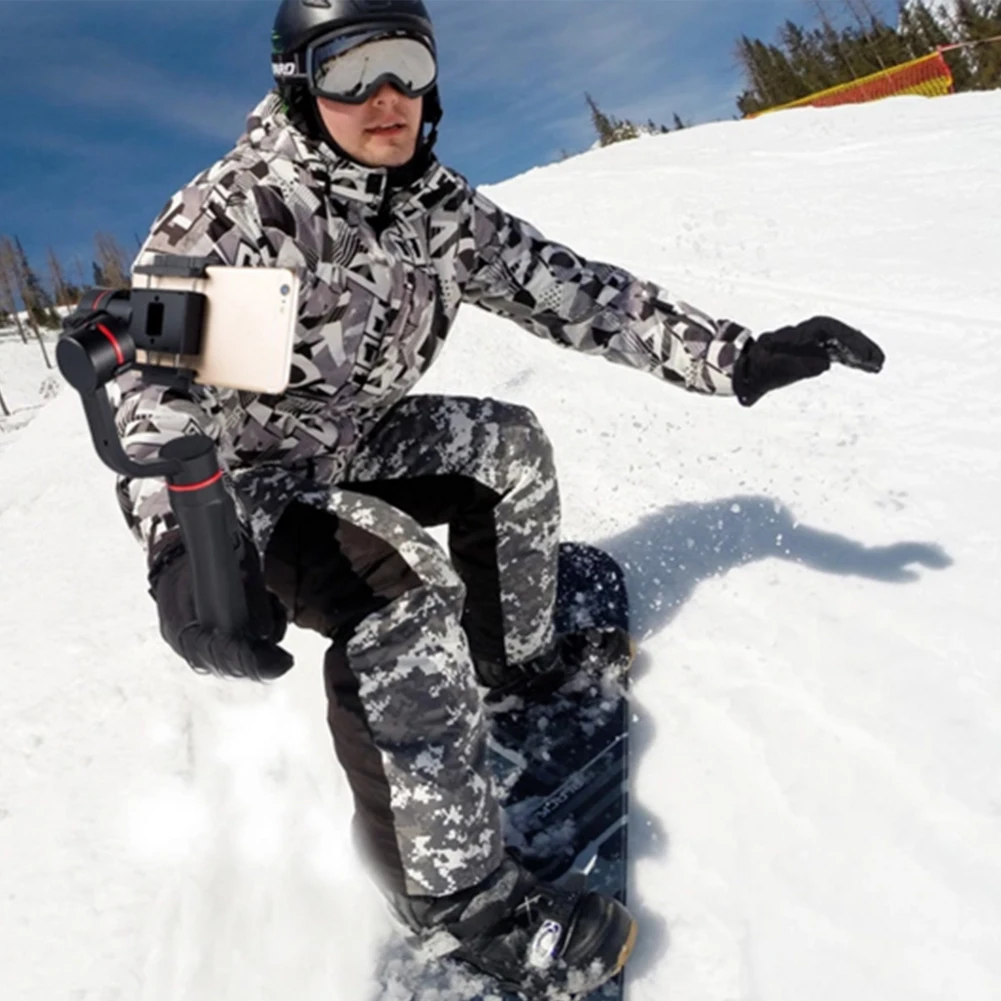 

H2 3 Axis Adjustable Direction Handheld Gimbal Video Record Smartphone Stabilizer USB Charging Vlog Live Photography Extension