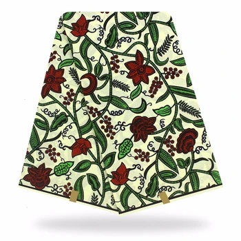 

African Ankara tissus Fabric 6yards African Fabric Real Wax Print tissus Wax High Quality cotton Wax Print Fabric