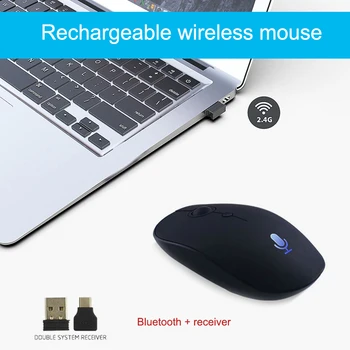 

Voice Control Mouse Wireless Rechargeable Mice Input Search Translation Type-C VDX99