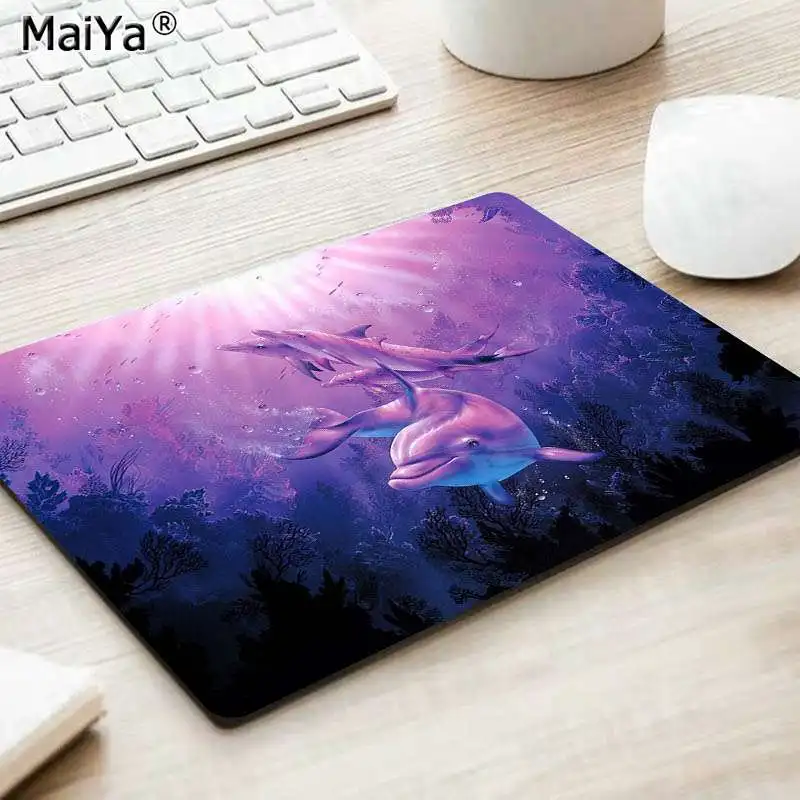 No Lock Edge25x29cm MaiYa In The Undersea индивидуальные коврики для мыши Компьютерные Аниме Коврик для мыши и ноутбука Гладкий коврик для письма настольные компьютеры коврик для игровой мыши - Цвет: No Lock Edge25x29cm
