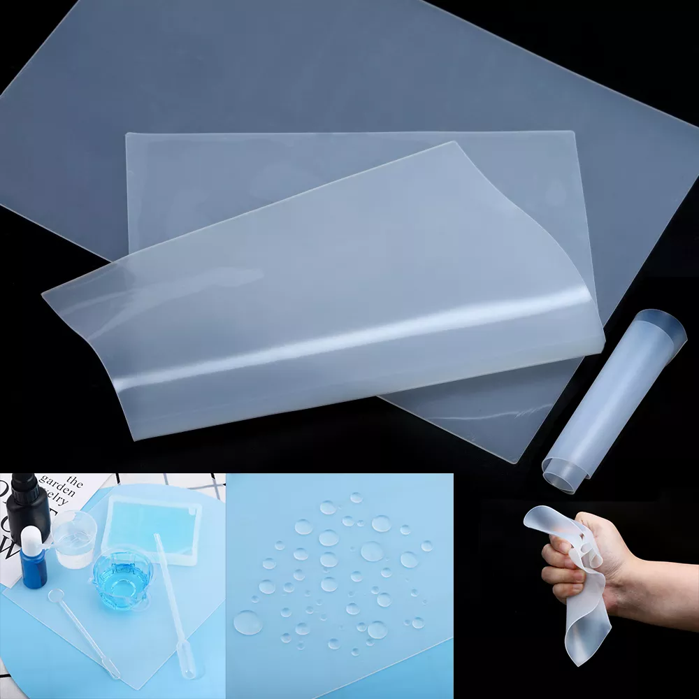 1pcs High Quality Silicone Pad Clear Mat Resin Pad Craft Tool High Temperature Resistance Sticky Plate Jewelry Making Tool