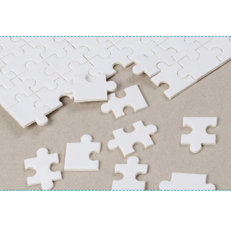 10-Pack A3 Sublimation Jigsaw Puzzles | 252-Piece Blank Puzzles For Heat Press DIY Printing - View #4