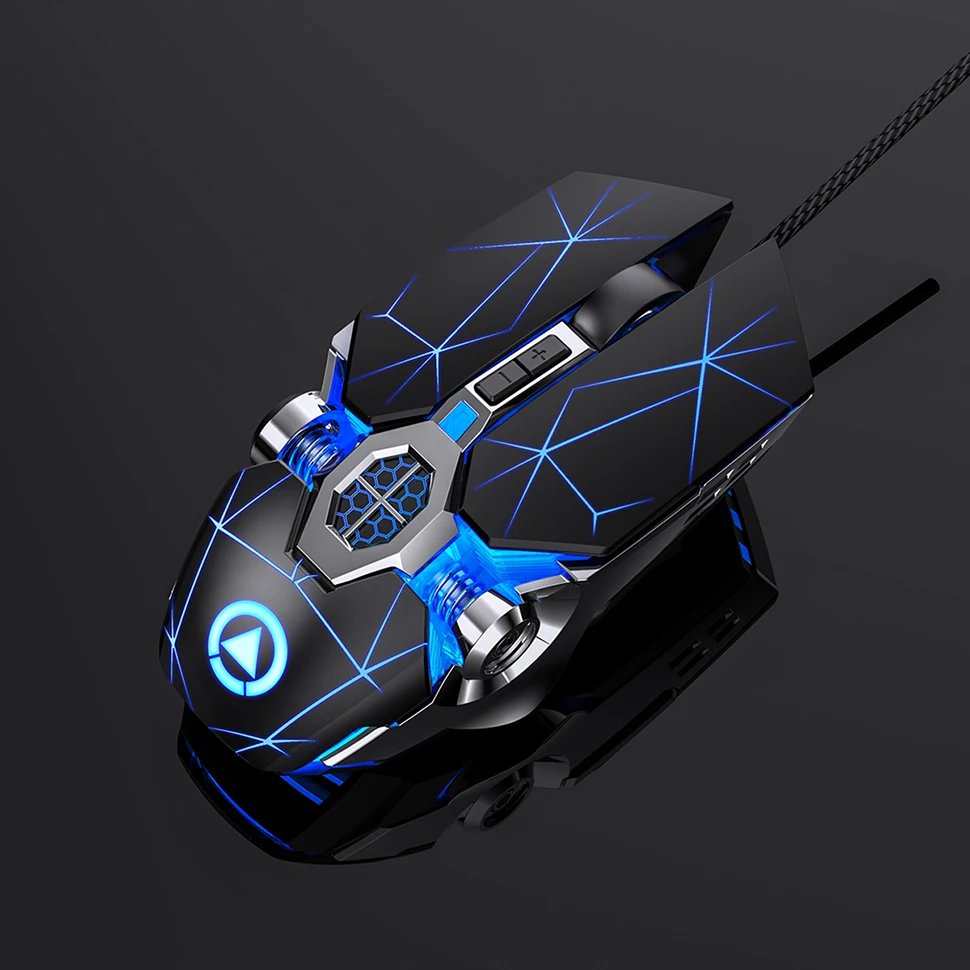 RGB Gaming Mouse Rechargeable Wireless Silent Mice Gamer Ergonomic 7 Keys LED Backlit USB Optical Mause For Laptop Computer PC