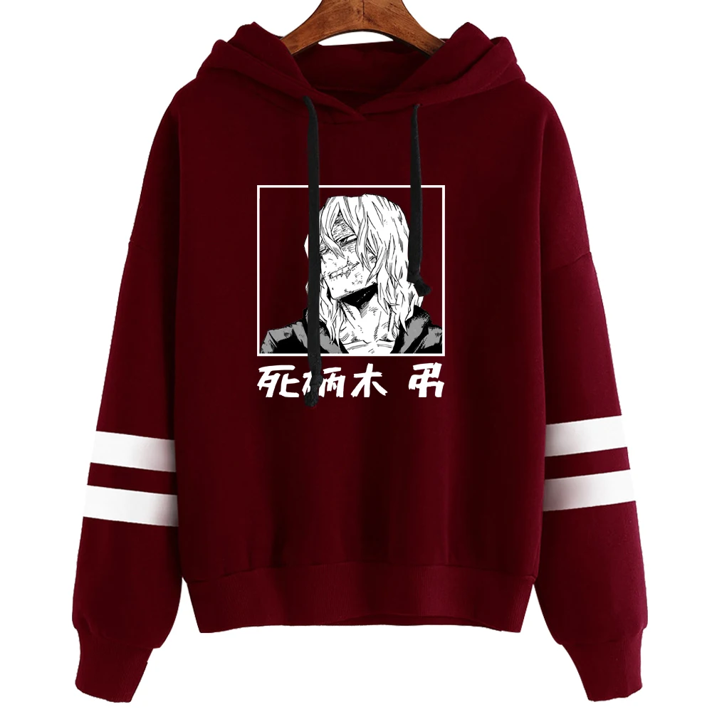 

2022 Kawaii My Hero Academia Hooded Autumn Long Sleeves Shigaraki Tomura Anime Clothes Cool Hoodies