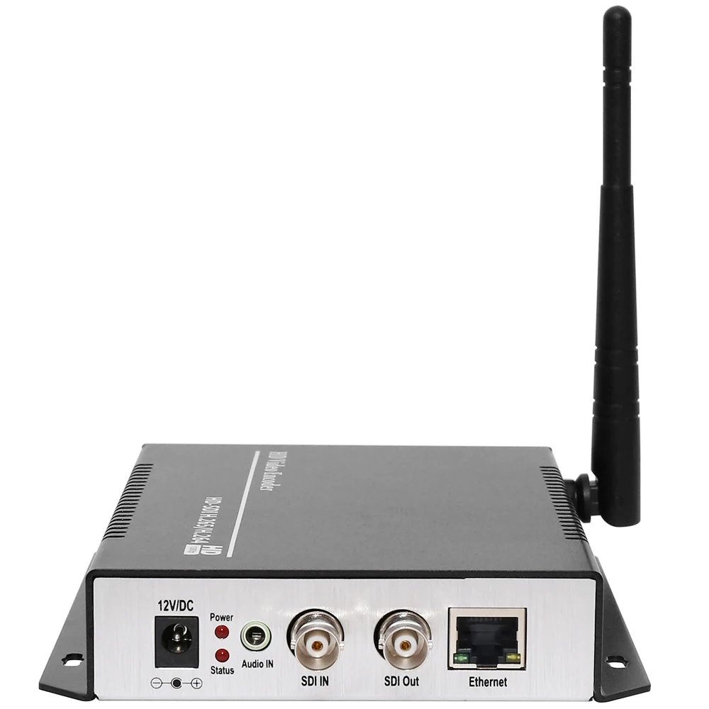 Беспроводной кодировщик HEVC H.265 H.264 SD HD 3G SDI to IP потоковое видео Wi Fi с поддержкой HTTP
