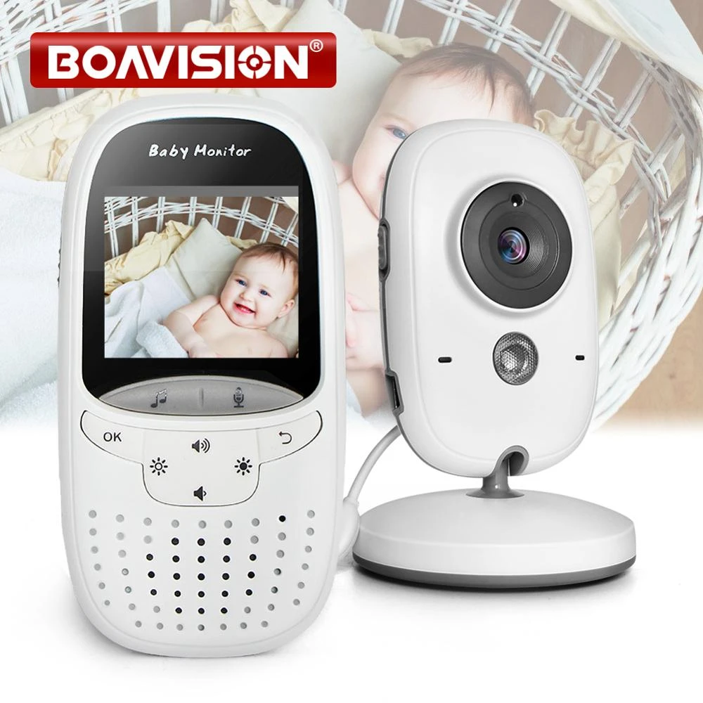 Baby Monitor VB602 IR Night Vision Temperature Monitor Lullabies Intercom VOX Mode Video Baby Camera Walkie Talkie Babysitter car security camera