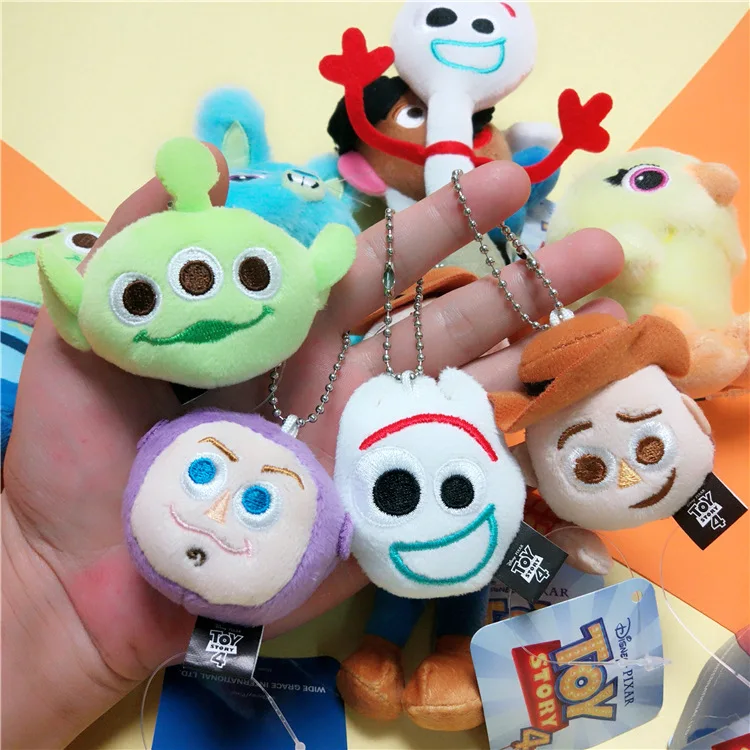 

Pixar Movie Toy Story 4 Anime Forky Bunny Woody Alien Buzz Lightyear Rex Jessie Stuffed Soft Plush Stuffed Doll Figure Kids Gift