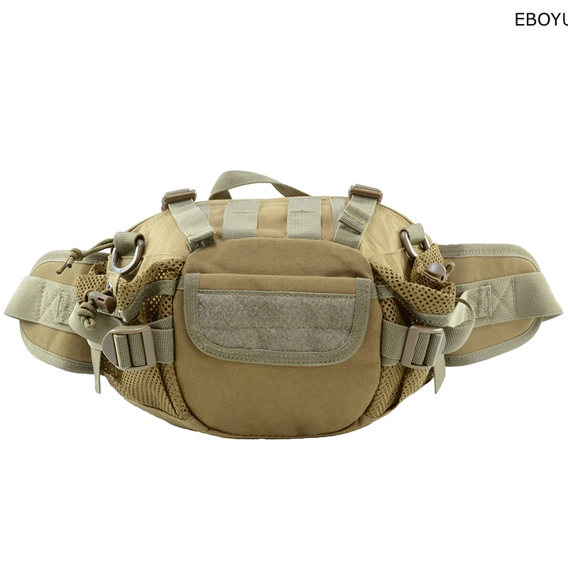 EBOYU 900D Outdoor Waterproof Multifunctional Tactical Waist Bag Multifunction Pockets Small EDC Camping Hiking Trekking