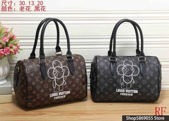 

Luxury Louis Vuitton LV- Leather Handbags Women Bags Designer Brand Women's Shoulder Bags Large Capacity Ladies Hand Bags L142