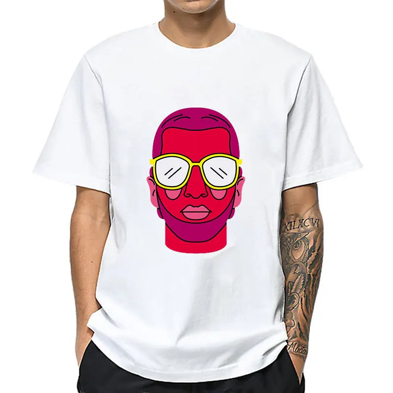 T Shirt 7 Футболки с принтом PNL для мужчин, забавная хлопковая футболка с коротким рукавом, футболка с круглым вырезом, Летние повседневные топы для мальчиков, белые футболки с короткими рукавами - Color: T Shirt 7
