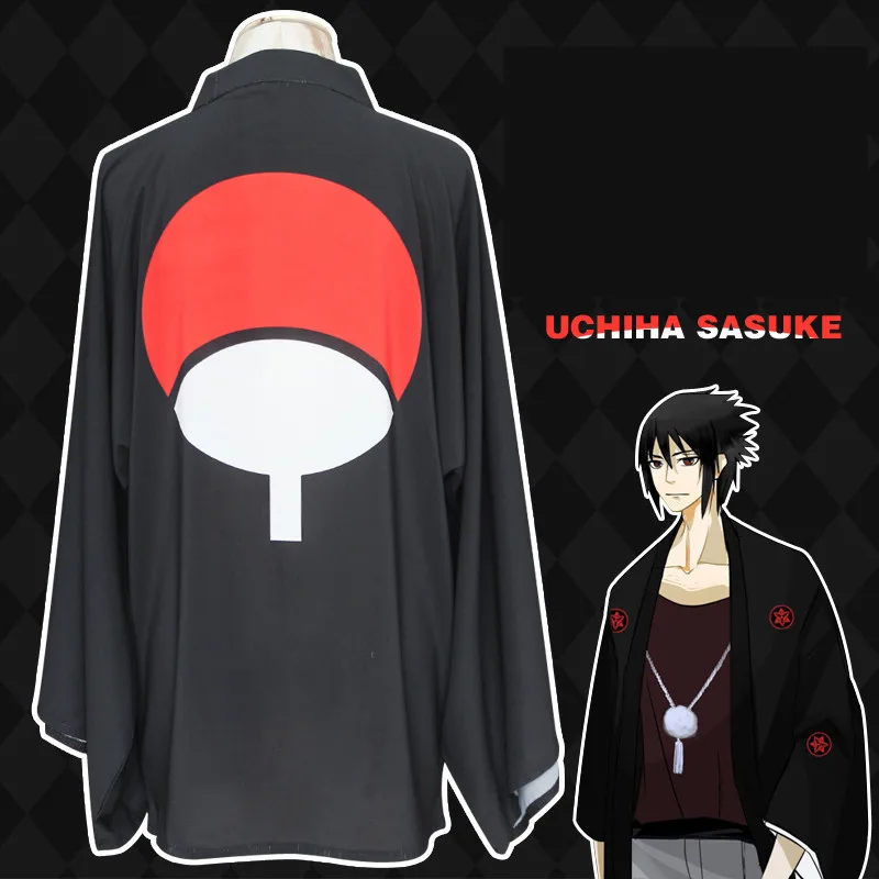 Новинка костюмы Аниме Наруто Косплей костюм Akatsuki Uchiha Itachi Sasuke ootuuki Hagoromo женские и