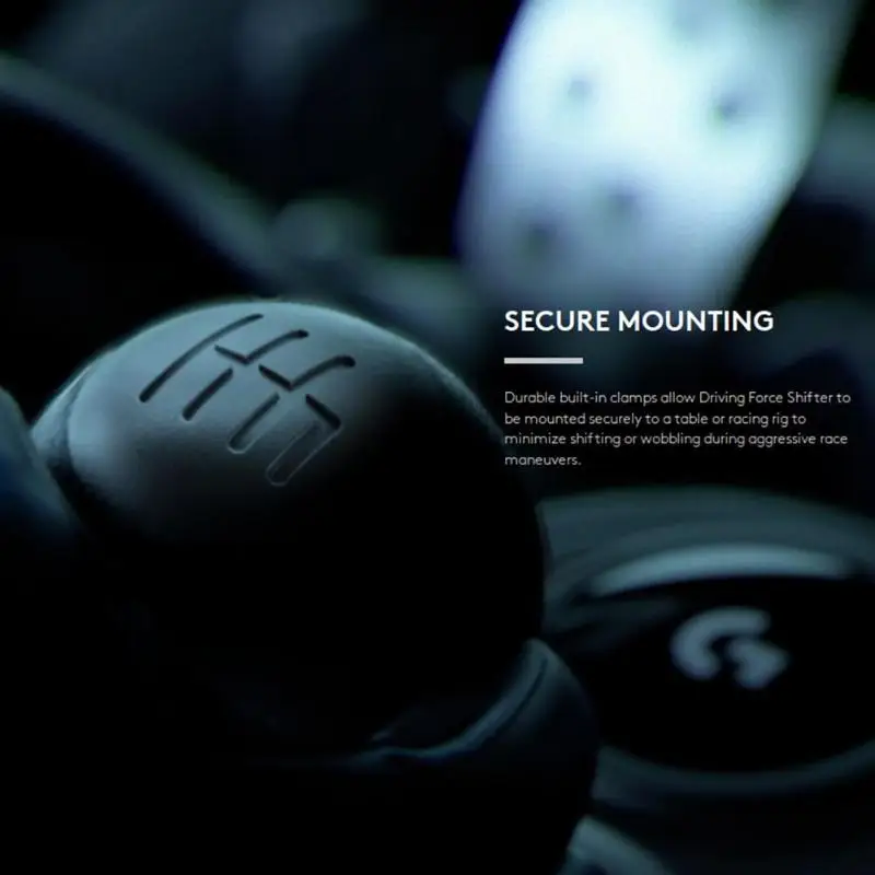 Logitech 6 speed Gaming Driving Force Shifter совместим с G29 G920 Racing Wheels для Playstation 4/Xbox One/PC