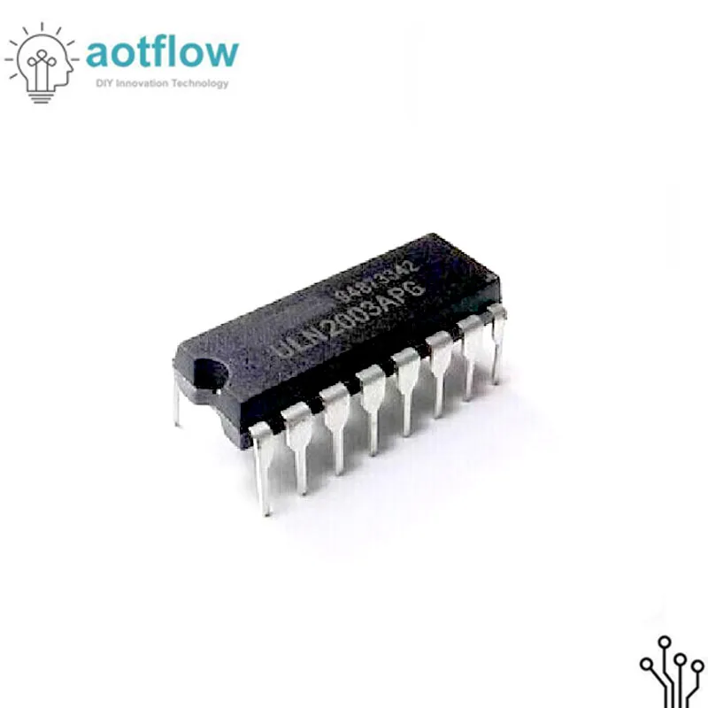 10PCS ULN2003AN DIP16 ULN2003A DIP-16 ULN2003 ULN2003APG DIP new and original electronics aotflow | Обустройство дома