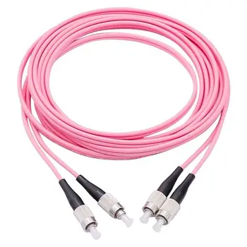 

Multimode OM4 fiber Jumper cable fiber patch cord MM, Duplex, 50/125, 3 Meters
