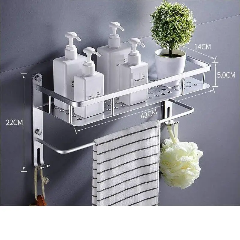 Estanteria держатель Porta шампунь настенная фен для волос Badezimmer Etagere Banheiro Salle De Bain полки для ванной комнаты Органайзер