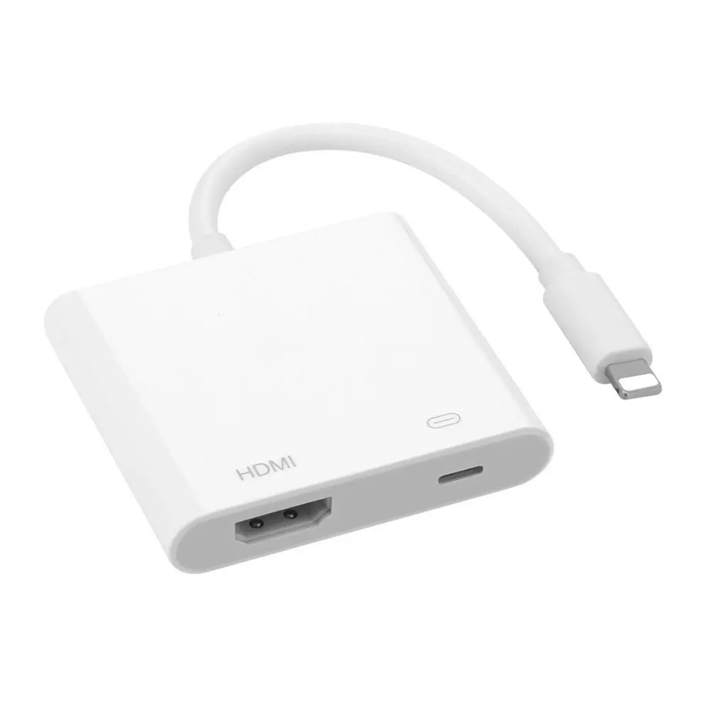 DUOREM освещение AV HDMI/HD ТВ цифровой кабель адаптер для iphone 5 5S 6 6s 7 7 plus