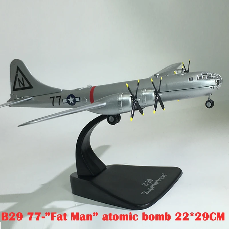 1:144 WW2 США морской B-29 77 82 sudrapertress атомная бомба литья под давлением модель самолета литья под давлением Военная коллекция