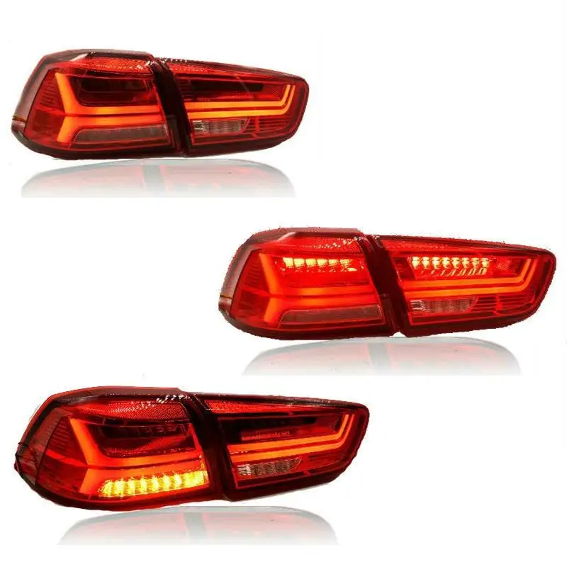 Automovil Luces Led Para Авто Стайлинг дневные ходовые фары Задние Автомобильные фары в сборе 17 18 для Mitsubishi Lancer-ex