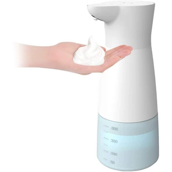 

Automatic Foaming Hand Dispenser, Pressless Refillable Hands Free Foaming Soap Dispenser for Bathroom Kitchen Office