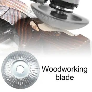 

38mm Wooden Grinding Wheel Angle Grinder Polishing Disc Wood Carving Disc Sanding Abrasive Tool 16mm Carving Rotary Tool