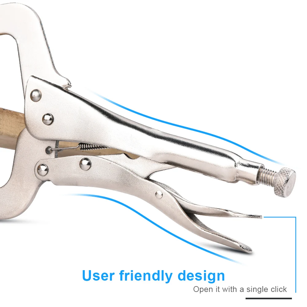NICEYARD Fix плоскогубцы пинцет Tong Tenon Locator ручной инструмент C зажим сварной зажим деревянная работа из легированной стали