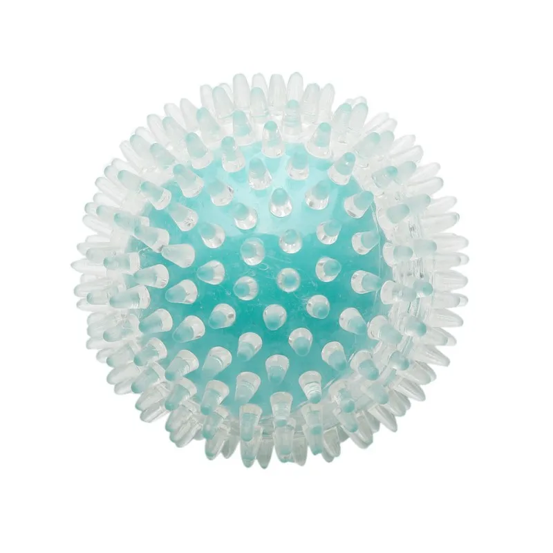 

Pet Luminous Rubber Ball Chewing Squawking Dog Toy Interactive Squeaky Dog Toys Soft Resistant Rubber Balls Bite