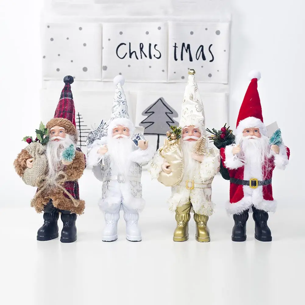 Рождественский Санта-Клаус, игрушка, рождественские украшения, фигурка для дома, елочные украшения, рождественский подарок
