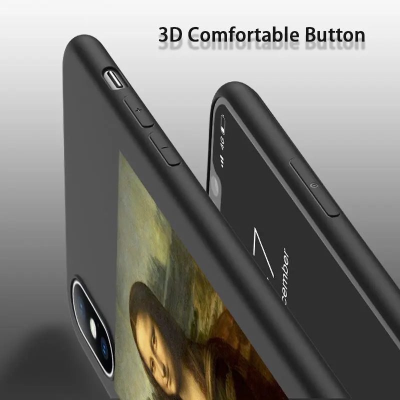 Ottwn для iPhone 11 чехол силиконовый художественный абстрактный для iPhone 7 8 6 6s Plus 11 Pro X XR XS Max 5S SE мягкий чехол для телефона TPU задняя крышка