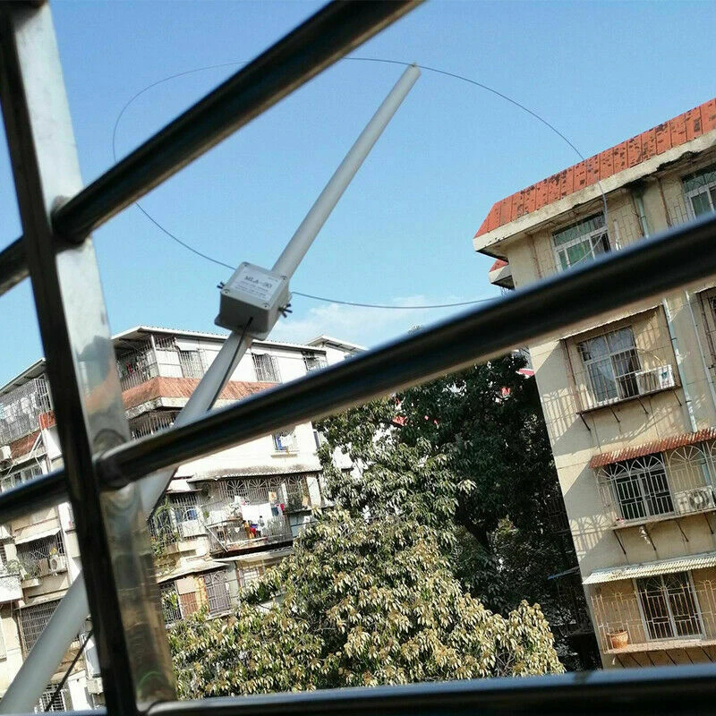 

Newly MLA-30 Ring Active Receiving Antenna Low Noise Medium Wave Short Wave Antenna 999