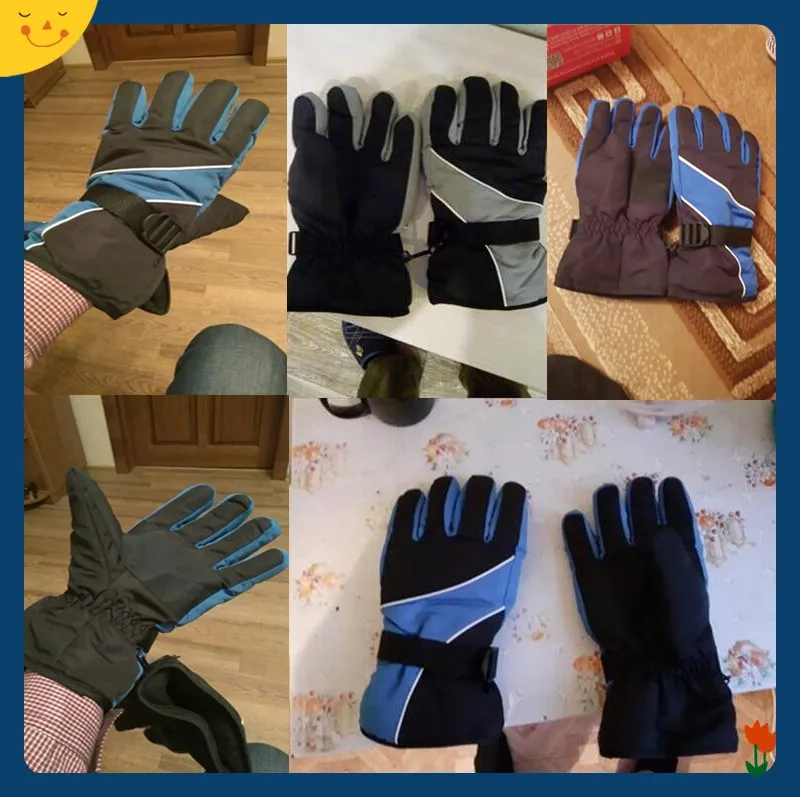 VISNXGI зима лайкра Водонепроницаемый многоцветный Guantes для мужчин Esquiar перчатки тепловой ветрозащитный согреться Esquiar Ciclismo Guantes Moto