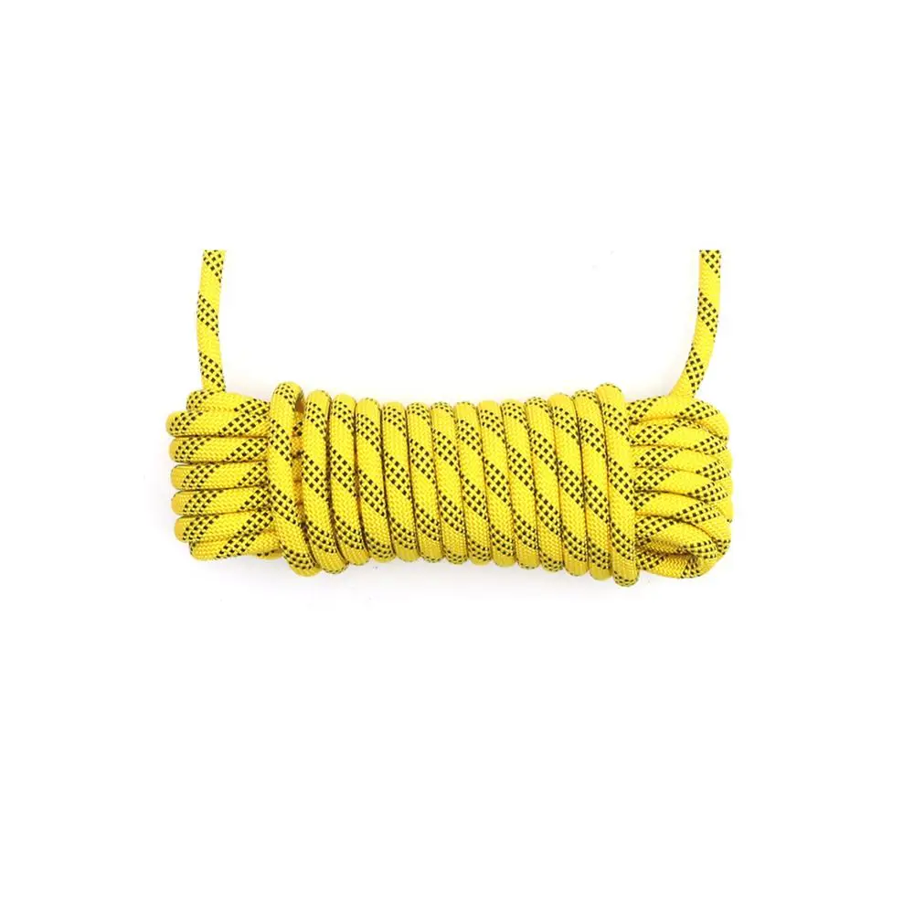 10mRope48Strands12mm диаметр сердечника Паракорд для выживания парашютный шнур шнурок Кемпинг веревка для альпинизма, кемпинга пешего туризма бельевая линия - Цвет: Yellow