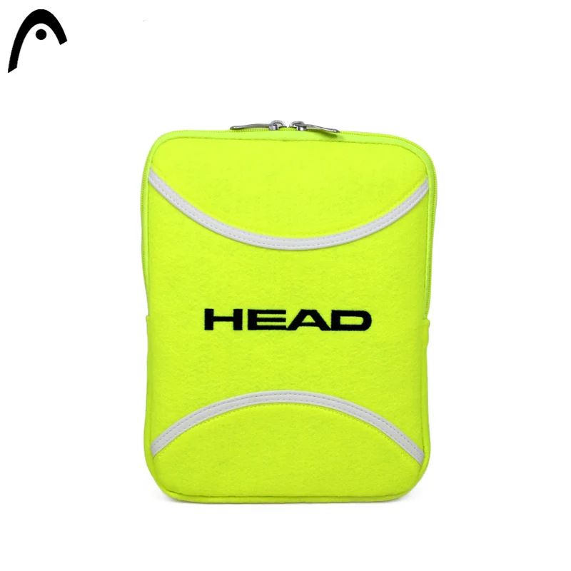 

HEAD Ipad Bag Tennis Style Woolen Handbag Fluorescent Tenis Yellow Protective Sleeve Soft Shell Anti-fall Tennis Bag Accessories