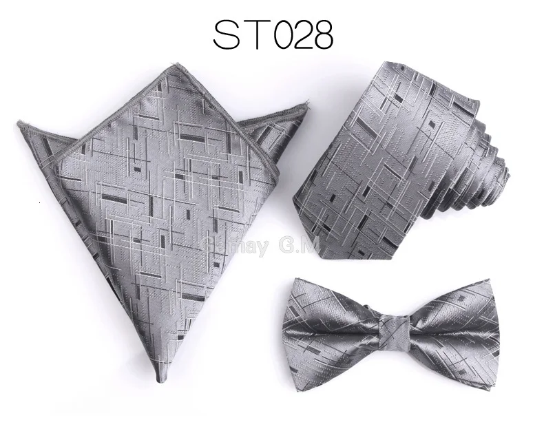 Галстук-бабочка с карманом, квадратный галстук, набор для мужчин, жаккардовый тканый цветочный галстук-бабочка, галстук и носовой платок