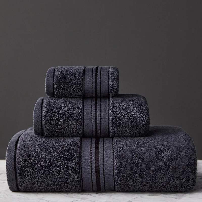 Egyptian Cotton Towel Set Bath Towel And Face Towel Can Single Choice Bathroom Towel Travel Sports Towels 4