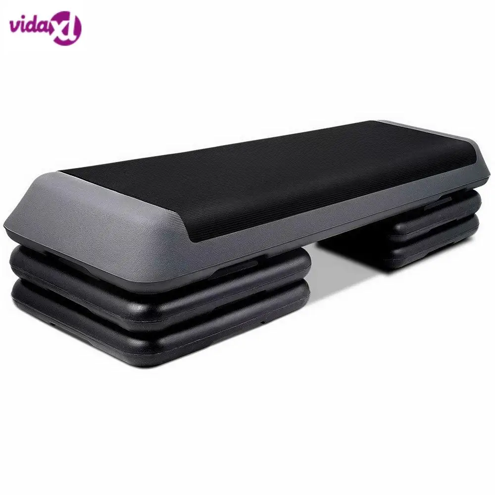 

Everfit 4 Block Level Aerobic Step Bench AES-T001B Adjustable 3-Level Stack Design Bench 110 X 40 X 20cm Height Adjustments A2