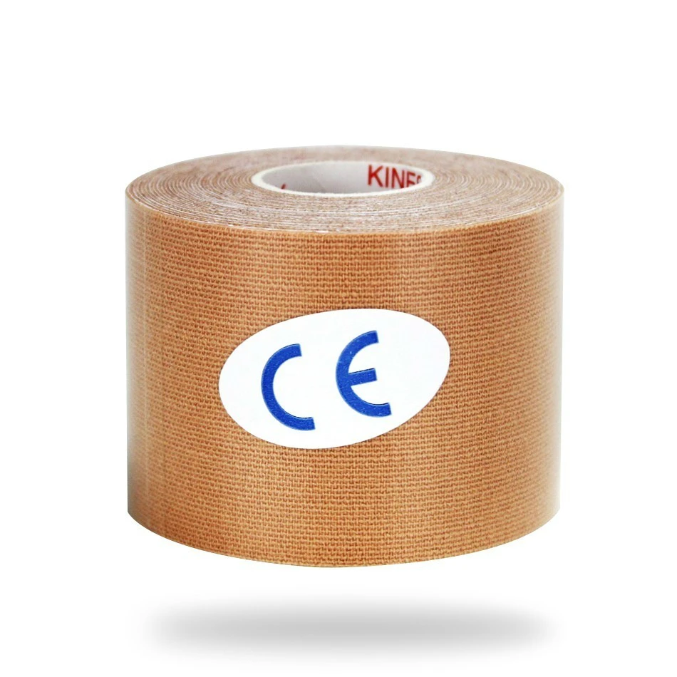 Nastro kinesiologico da 6 pezzi 10cm x 5m nastro atletico impermeabile senza lattice per alleviare il dolore, supporto muscolare e articolare, recupero di lesioni  18